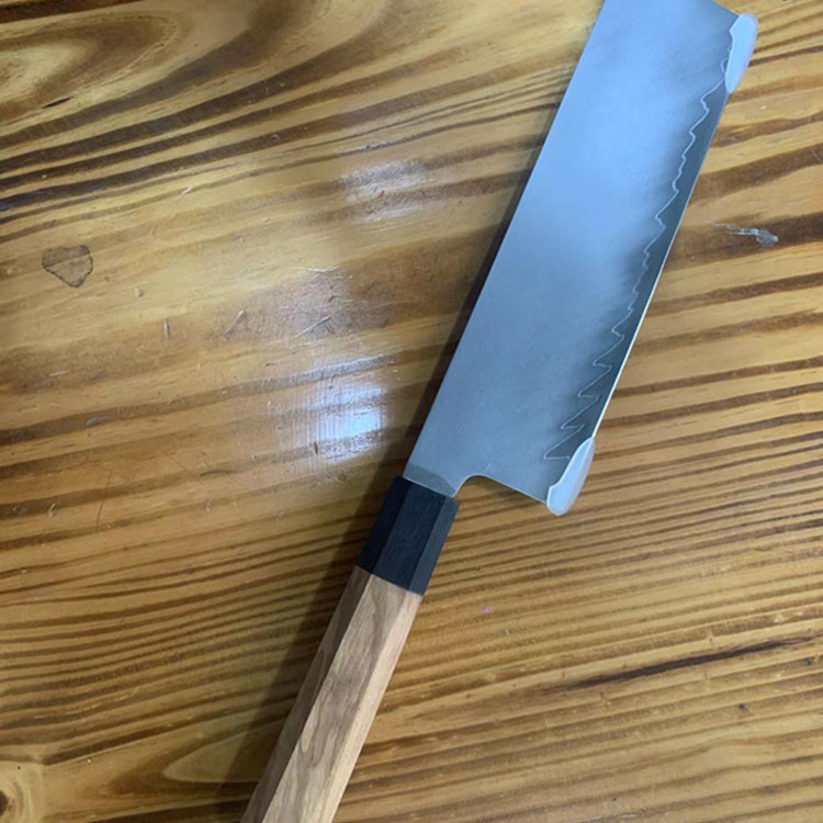 Sanhe Steel 10Cr15MoV chef's knife, 8-inch beef knife, Japanese cuisine cutter, slicing knife, sharp blade, high-carbon kitchen knife full figure