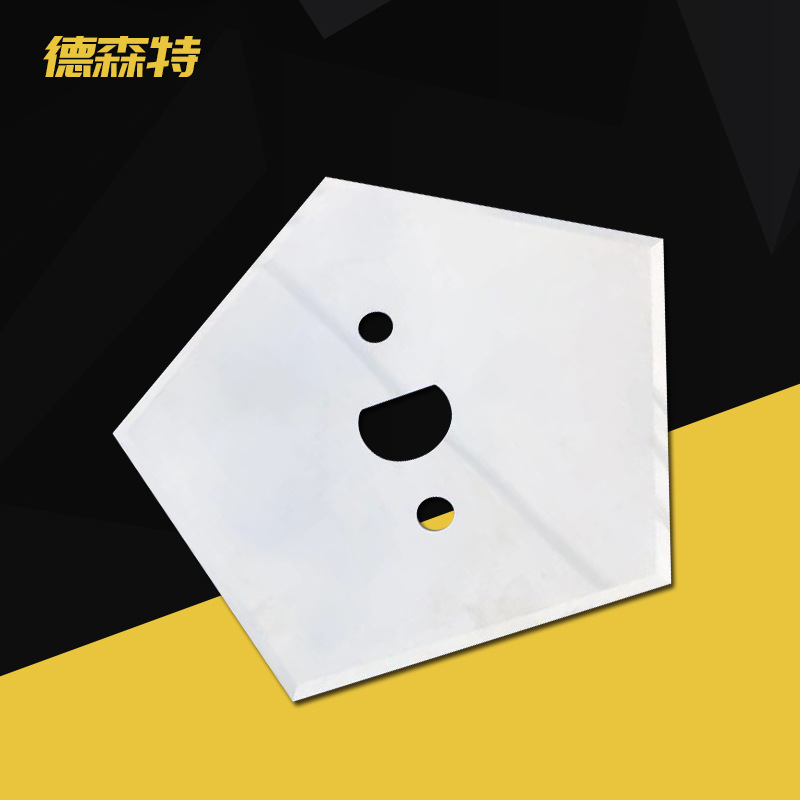 Direct sales from the manufacturer of tungsten steel five-angled blades and ceramic five-angled blades for cutting cement bags, bulk bags, woven bags details Picture