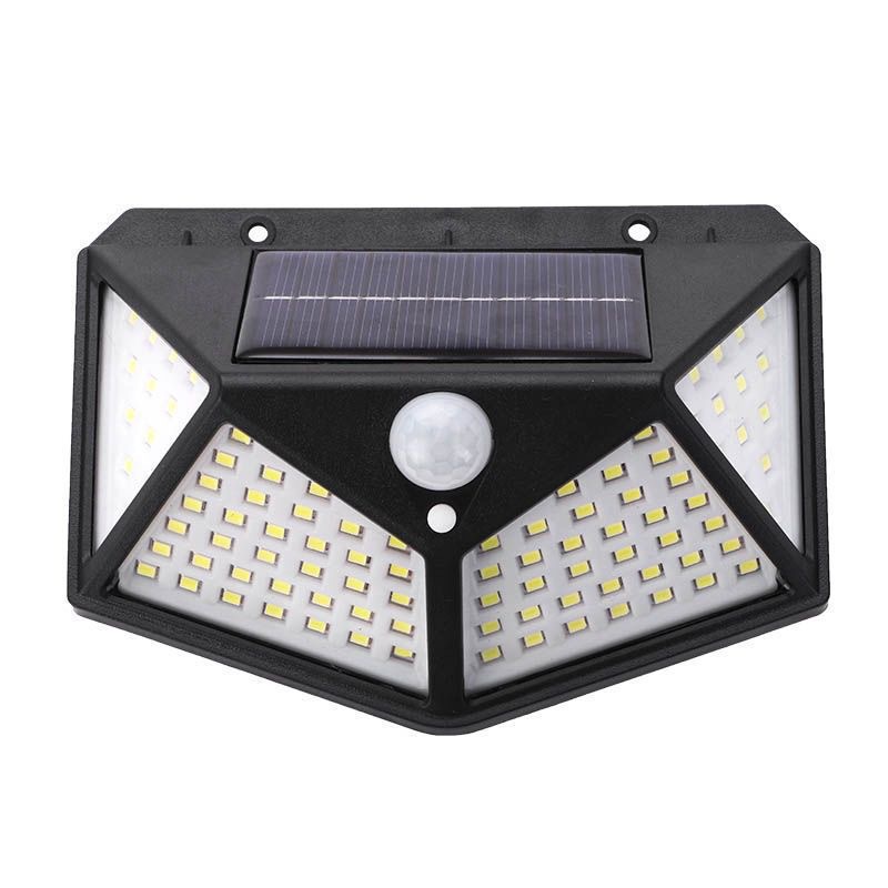 Cross-border solar outdoor lamps, household garden fence wall lamps, waterproof courtyard lamps, human-sensing landscape lighting lamps Item Picture