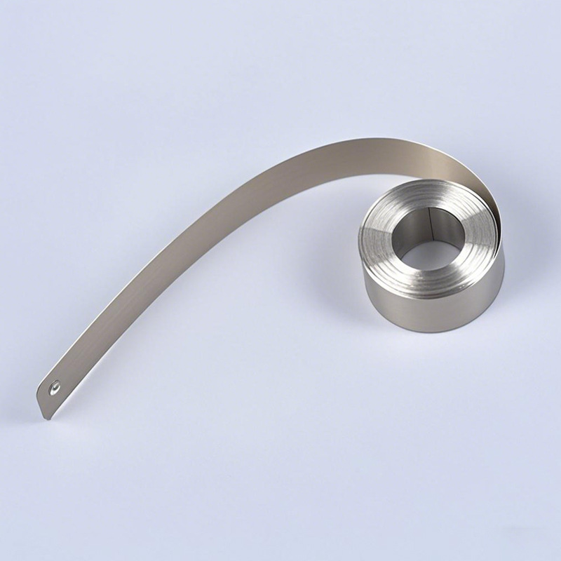 The manufacturer produces stainless steel constant force springs and can customize various specifications of springs for immediate supply Specification drawing
