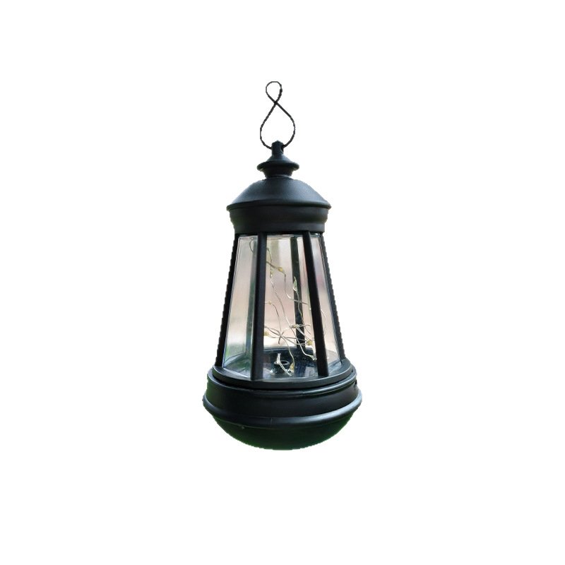 Solar-powered dog lantern, garden night light, outdoor waterproof light, decorative garden road street light, cross-border solar retro Item Picture