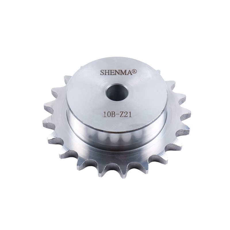 The manufacturer's industrial sprocket is made of 45 # steel, single-row and double-row sprockets, high-hardness double-drive sprockets with steps and synchronous sprockets undefined