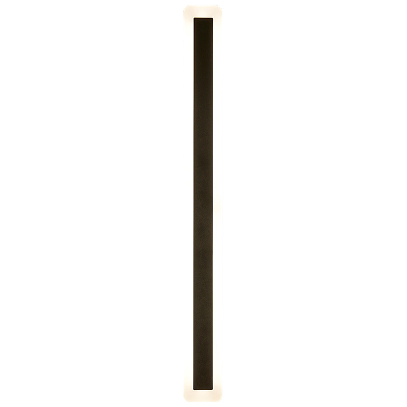 Outdoor waterproof wall lamps, long strip minimalist bedroom background wall lamps, simple hotel engineering villa column wall-washing lamps Item Picture