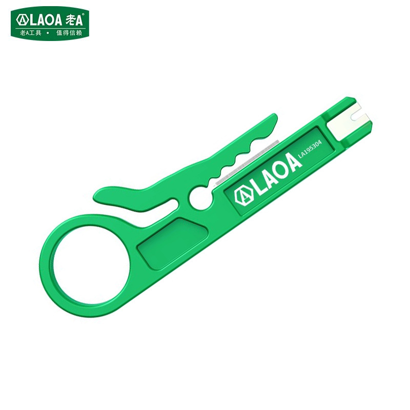 Old A Mini Wire Binding knife, wire stripping knife, small network wire stripping machine, telephone line network cable card knife LA194110 Item Picture