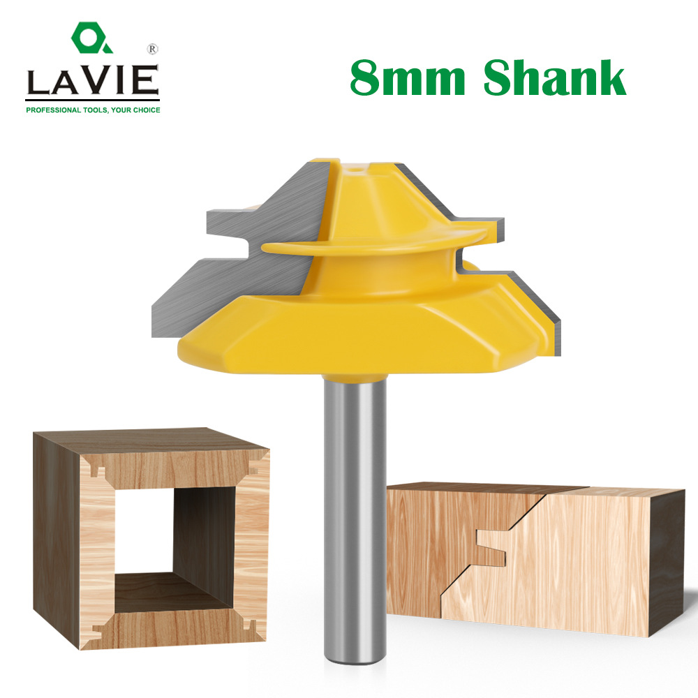1/4 piece, 8 pieces, 45-degree mortise and tenon knife, Leqing Laiwei woodworking knife, panel knife factory direct sales, line knife full figure