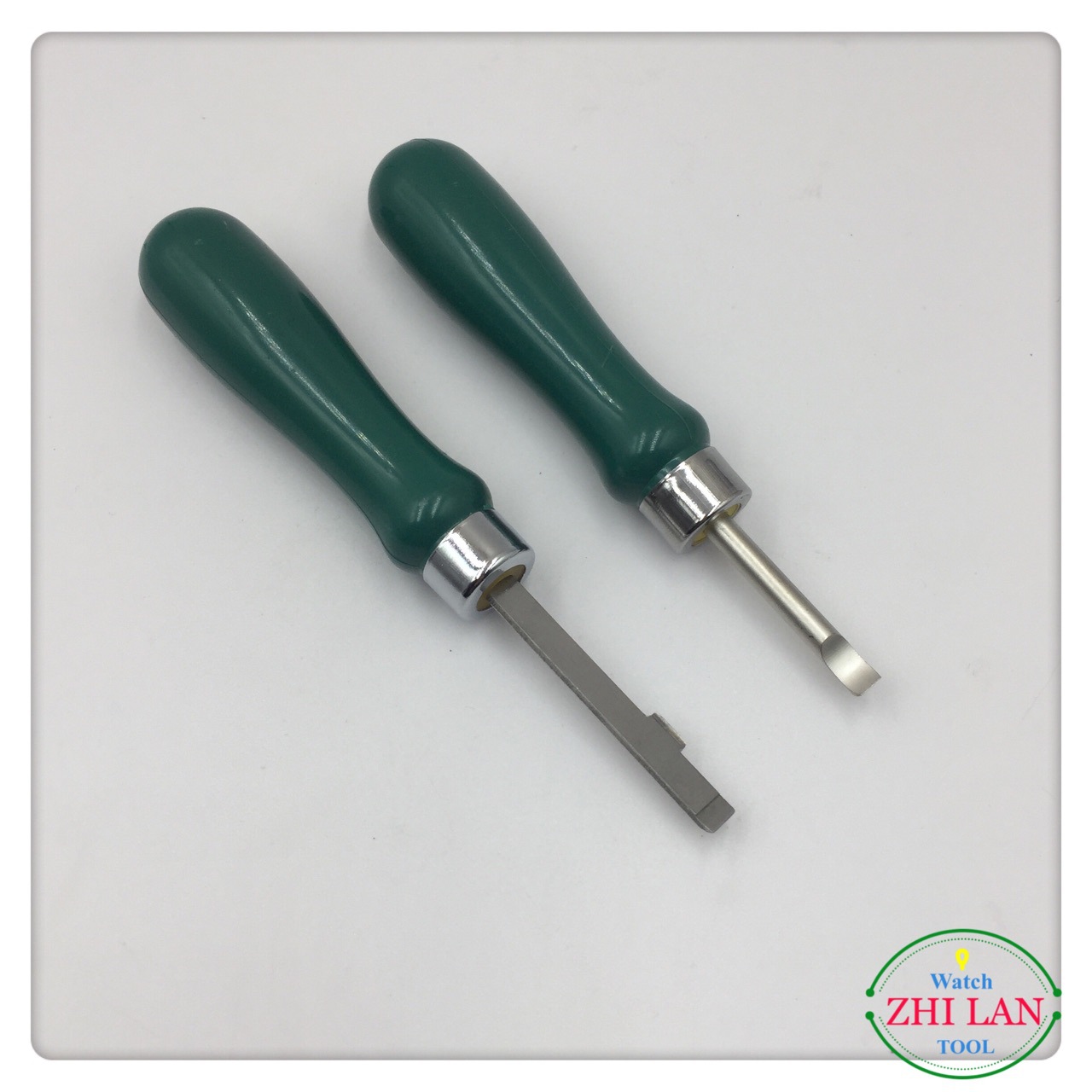Watch repair tools: Watch case back prying knife, back cover case back prying knife 6484, dual-purpose case back prying knife, elbow case back opening knife Application Scenario