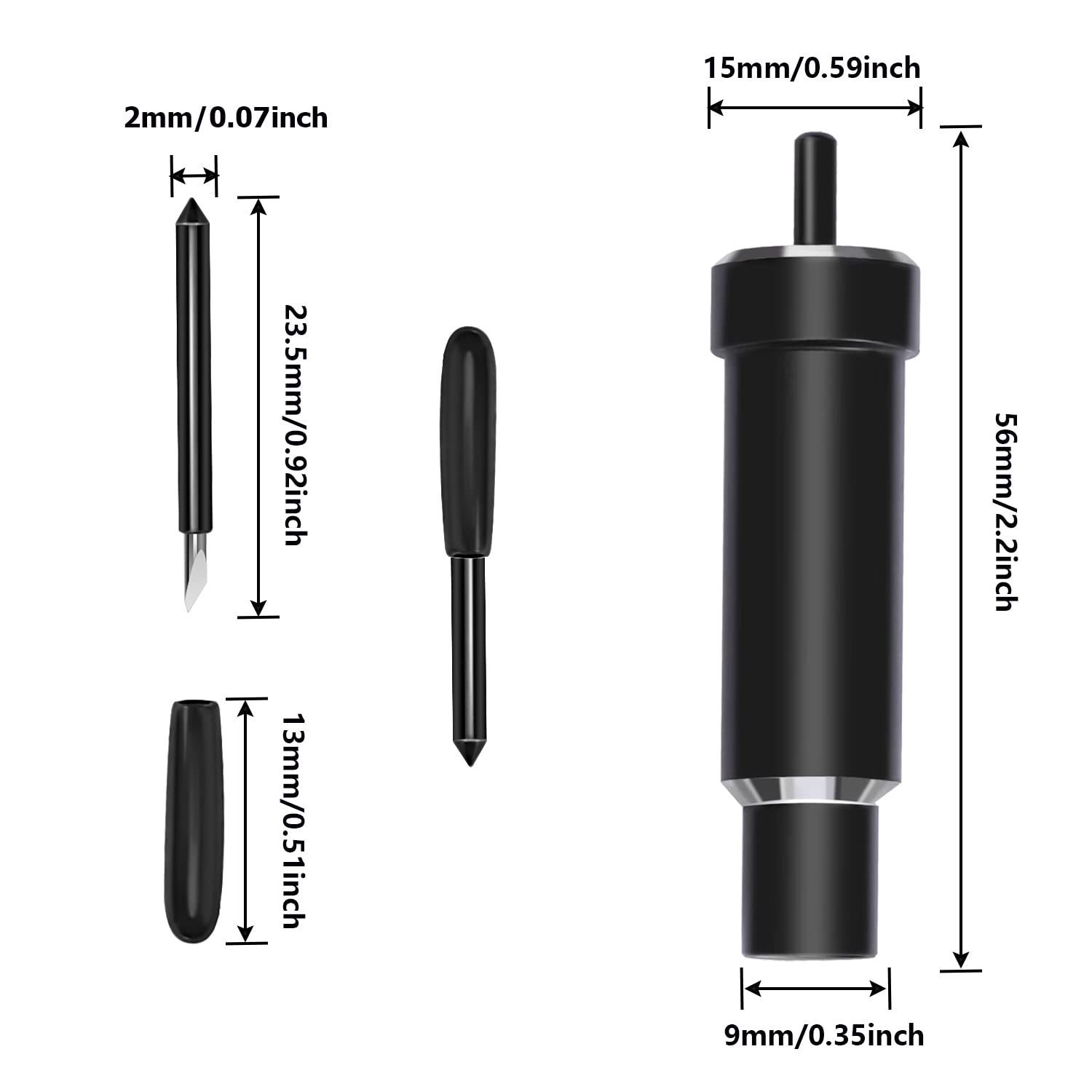 Black-handled Roland engraving knife deep cutting blade Expiore Air hard alloy blade details Picture