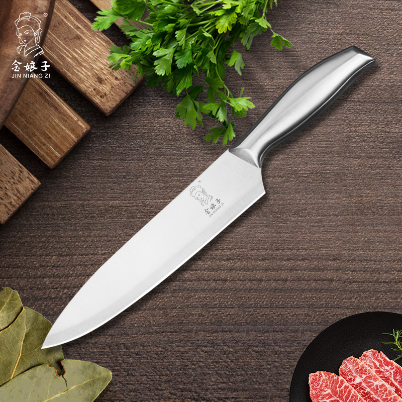 Yangjiang manufacturer's sharp knife for cutting vegetables and meat, small chef's household multi-purpose chef knife, stainless steel kitchen fruit knife wholesale details Picture