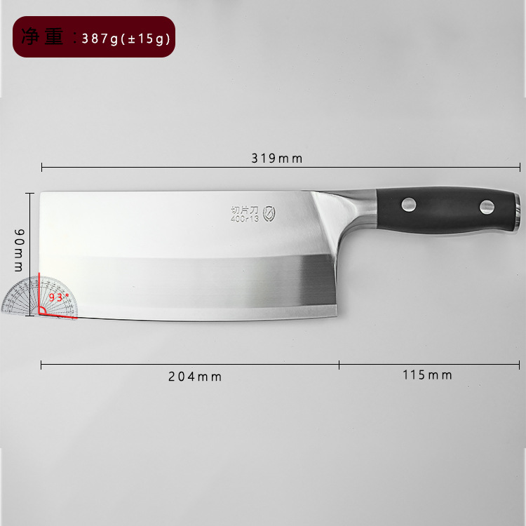 Yangjiang in-stock manufacturer stainless steel cutting and chopping dual-purpose knives, sharp slicing knives, chef's household kitchen knives Application Scenario