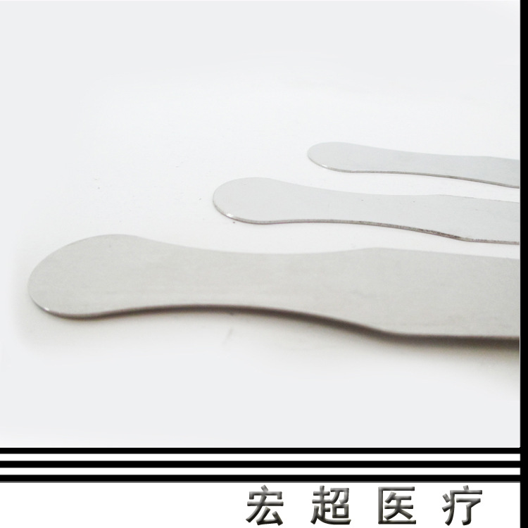 Thickened tongue depressions, stainless steel stirring plates, 14cm, 16cm, 18cm knife racks, kitchenware, kitchen knives, knife slicing details Picture