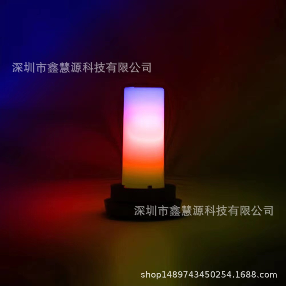 Cross-border solar lamps, mini flame lamps, outdoor sensor garden and courtyard ground insert decorative seven-color landscape lamps Application Scenario