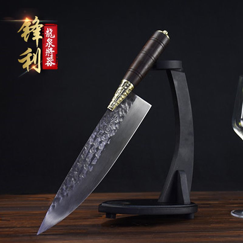 Longquan forged small kitchen knives, boning knives, raw fish knives, fruit knives, slicing kitchen knives, Japanese sharp knives, wholesale knives details Picture