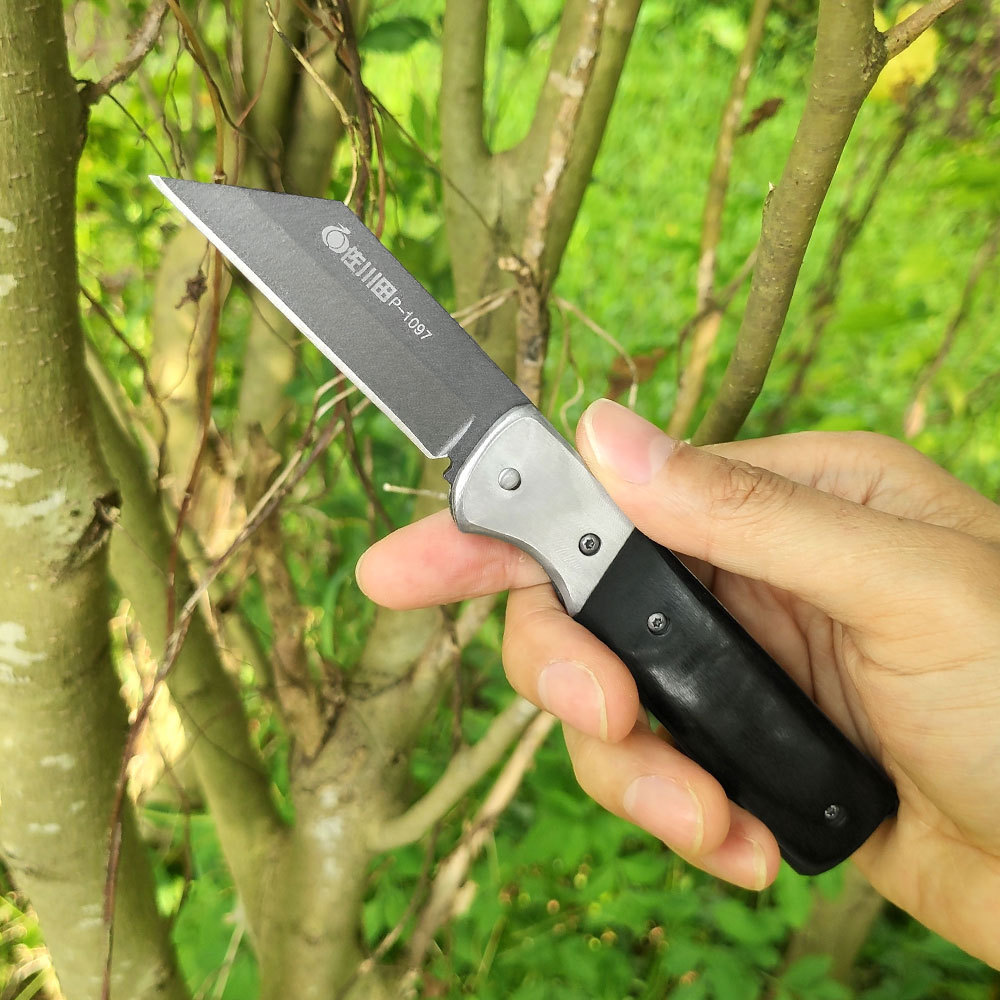 Sogawa 1097 Yangjiang Factory's garden pruning shears, grafting shears, SK5 steel flower and tree seedling repair knives wholesale Application Scenario