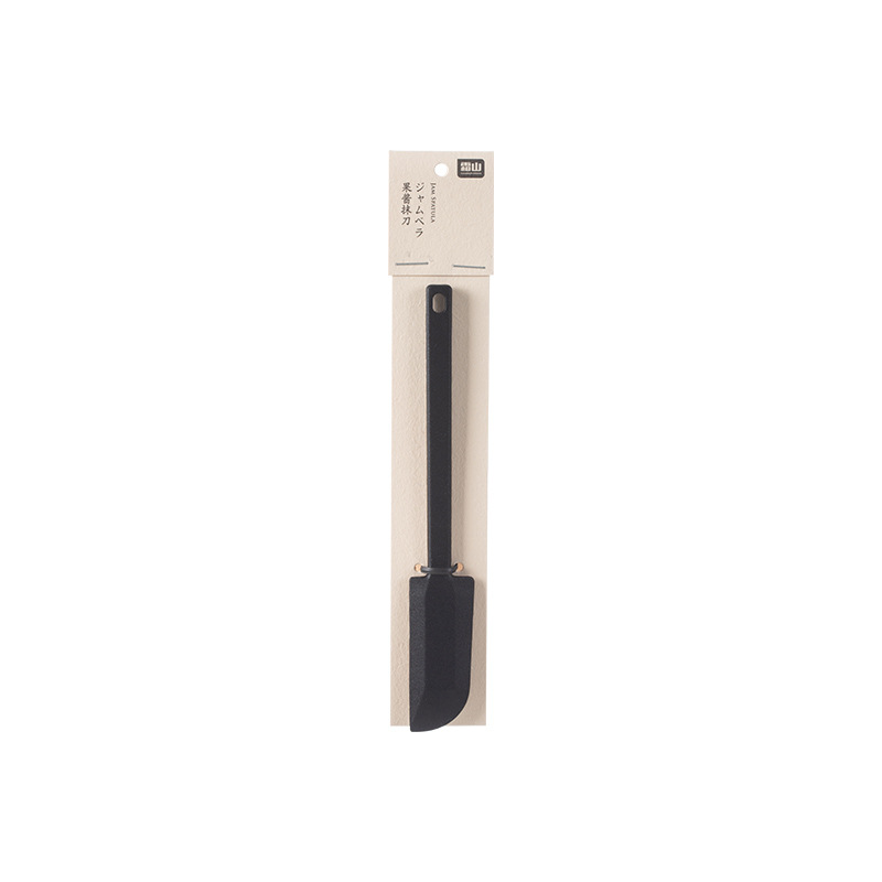 Frost Mountain jam spatula, kitchen cooking silicone spread knife, baking cream cheese right-angle scraper, dishwasher available Item Picture