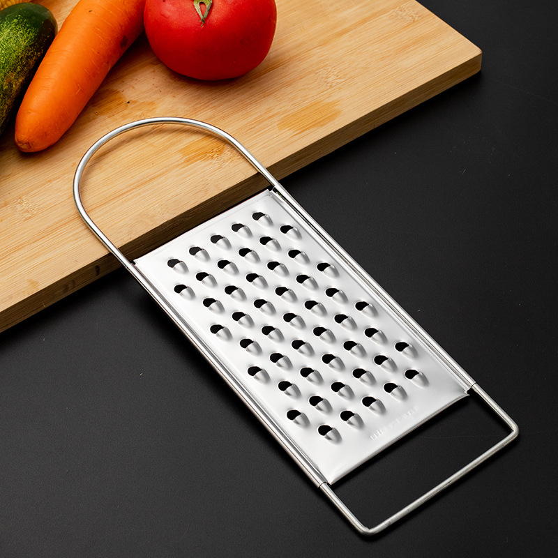 Stainless steel multi-functional vegetable cutter, potato slicer, kitchen small tool, carrot grater, flat grater Specification drawing