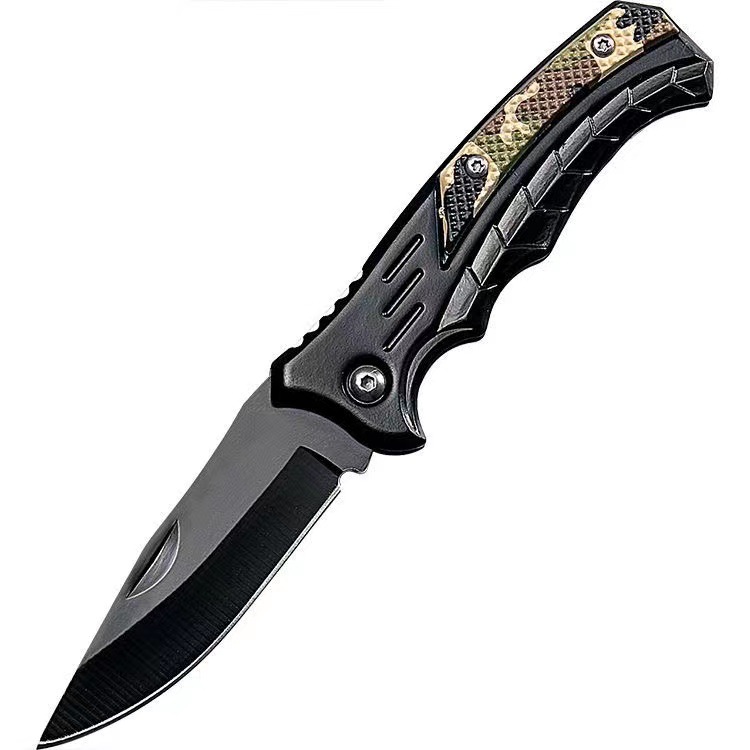 Wholesale of new outdoor folding knives, multi-functional stainless steel camping outdoor knives, multi-functional fruit knives and barbecue knives undefined