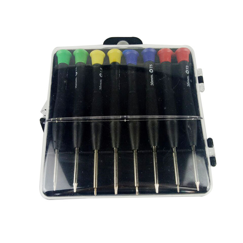 Screwdriver 8pc set, disassembly magic tool, Special tools, precision instruments, mobile phones, telecommunications, cross and plum blossom screwdriver details Picture