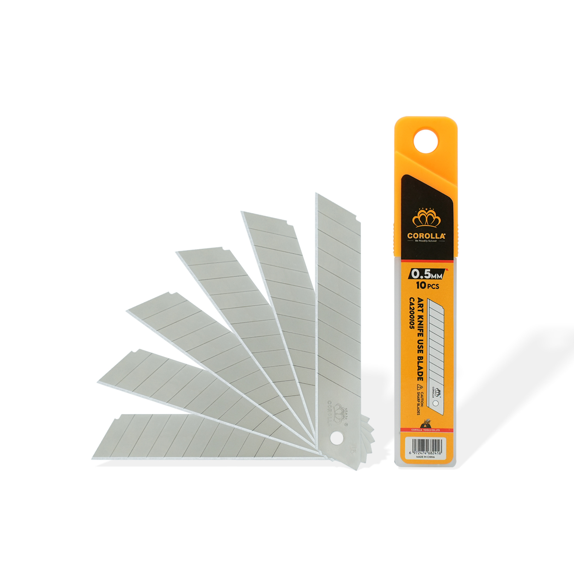Cross-border exclusive graphic design blades, high carbon steel metal cutting edges, sharp large and medium-sized plastic paper cutting knives, office blades Item Picture