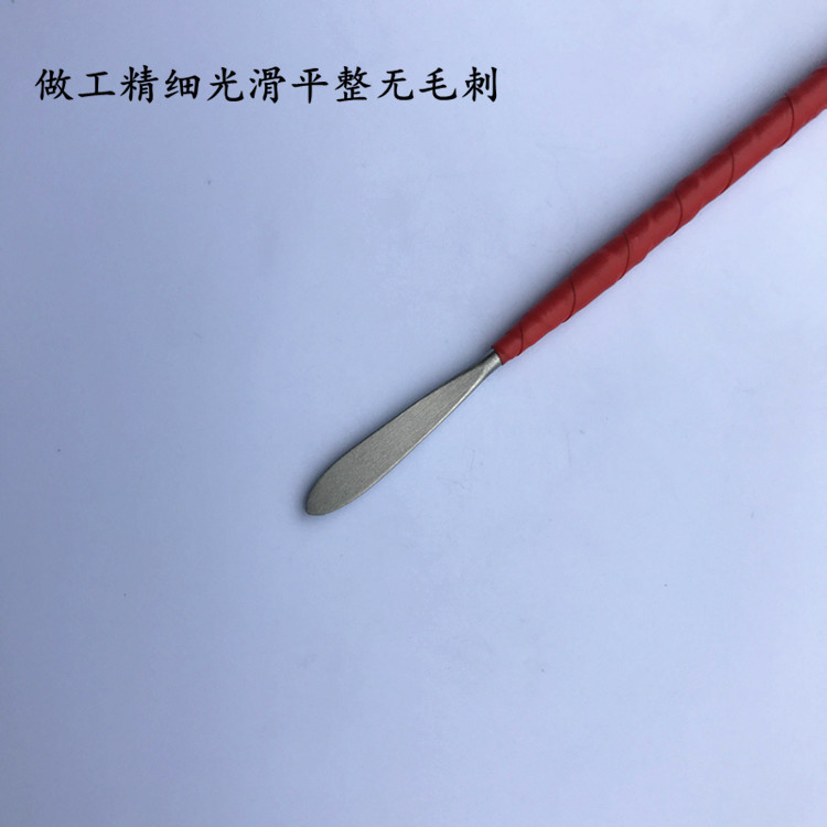 Soft clay, finely carved oil clay, single open-eye double-head trowel, ultra-light clay resin clay figurine open-eye knife Specification drawing