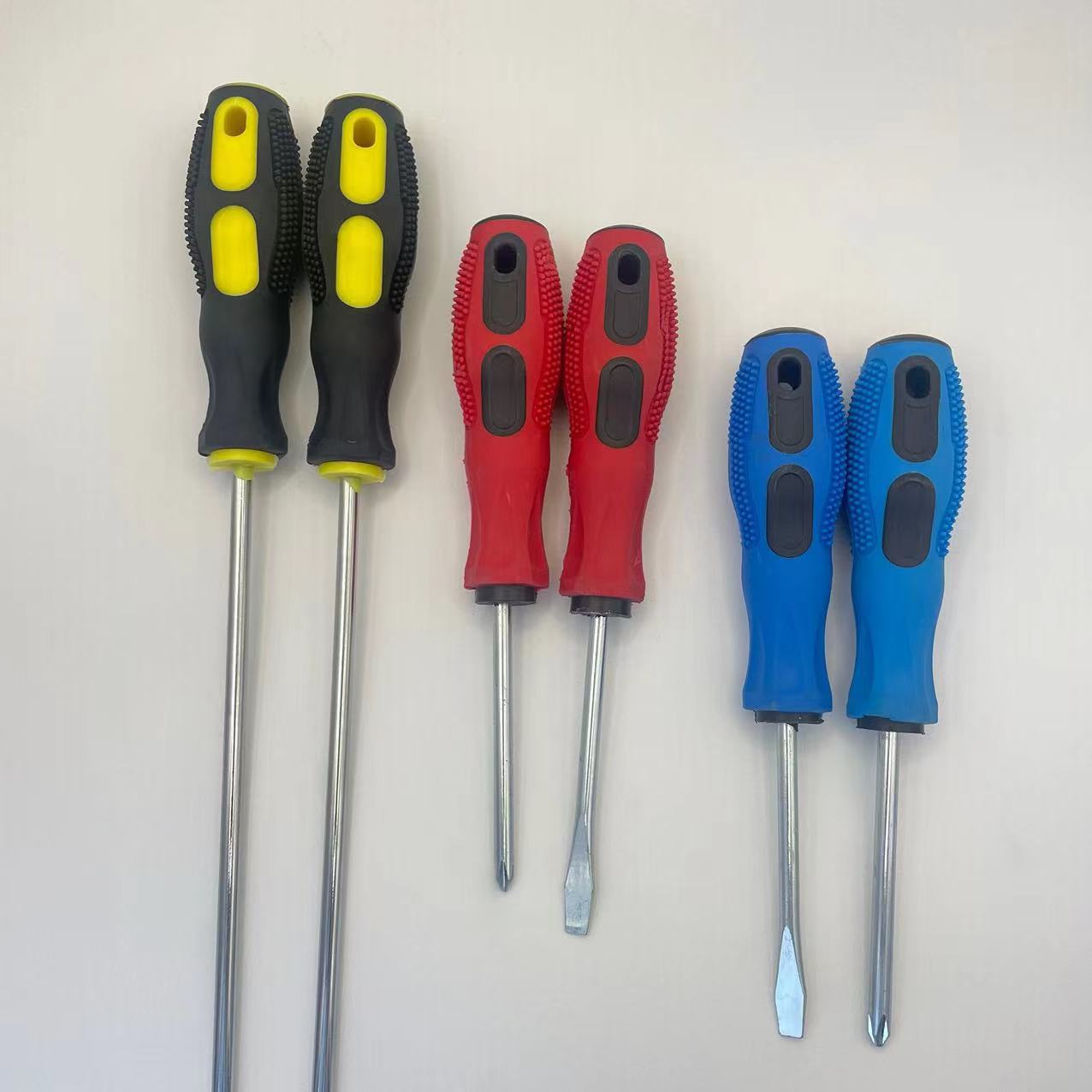 Massage screwdriver, single-use cross-head screwdriver, multi-functional strong magnetic manual flat-head screwdriver, screwdriver, hardware tool screw Item Picture