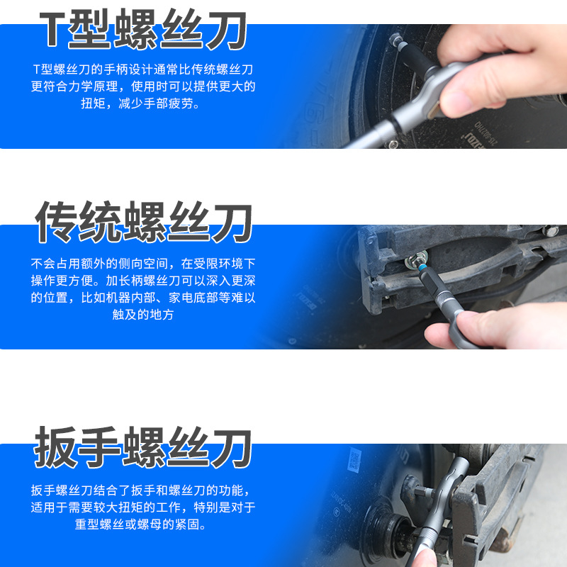 New 42-in-one ratchet screwdriver set, socket set, multi-functional household screwdriver hardware tool set details Picture