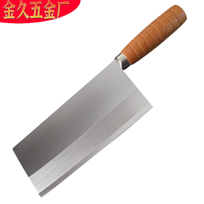 Yangjiang Precision Forging hotel slicing knives, kitchen knives, commercial roast meat knives, Jiujiang curved cutting knives, hotel handcrafted knives full figure