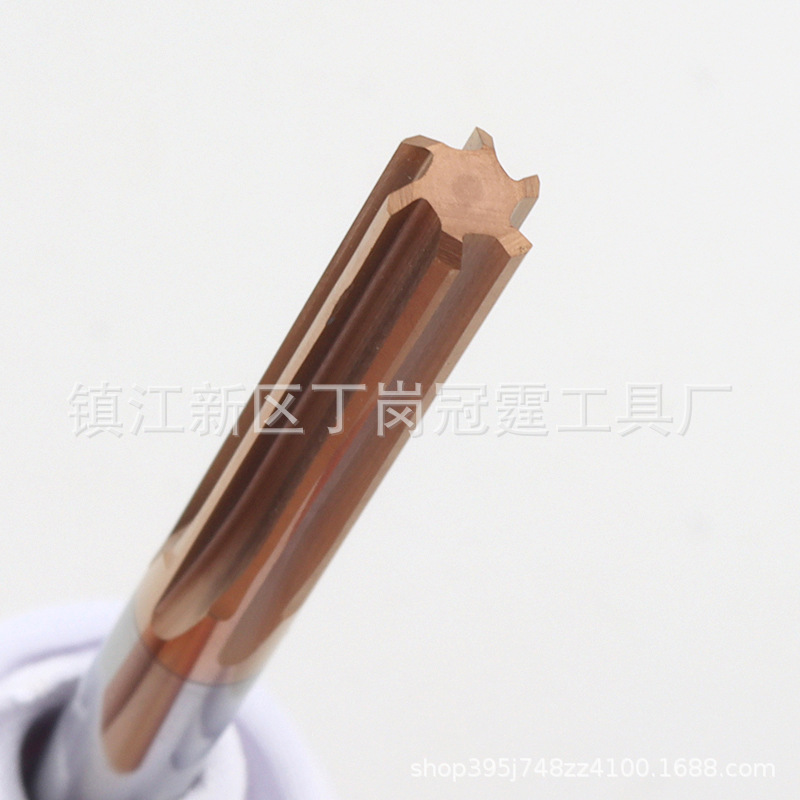 Tungsten steel straight channel reamers, hard alloy tungsten steel reamers wholesale H7H8H9 reamers, reamers for CNC machines details Picture