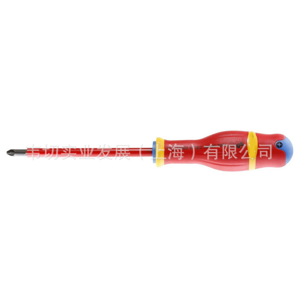 1000V insulated Pozidriv cross-head screwdriver AD1X100VE in stock full figure