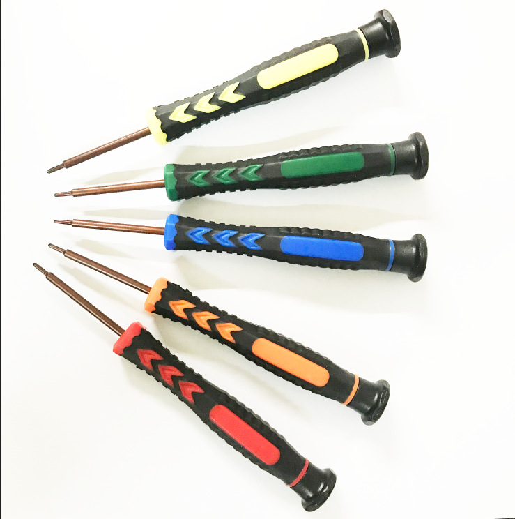 Arrow-handled screwdrivers for telecommunications, mobile phones, computers, watches, glasses, electronics, precision screws, disassembly tools, and screwdrivers Application Scenario