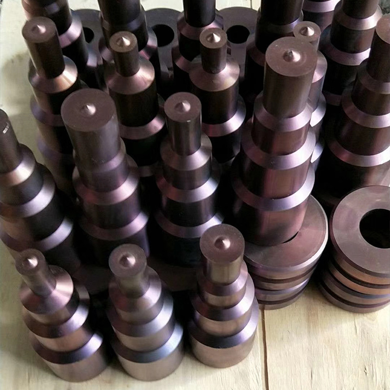 Punching and shearing machine punch, punch die, punching and shearing machine accessories, round hole waist and bottom membrane plate machine punch, bottom die Application Scenario