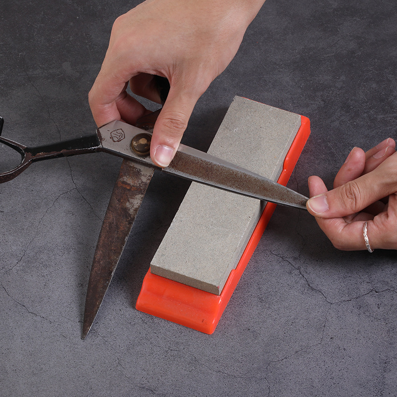 Diamond sharpenstone with base, oilstone sharpener, single-sided grinding block with base, diamond sand, 2-yuan store supply Specification drawing