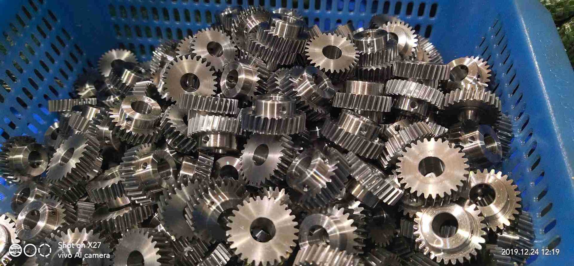 Factory direct sales and processing of claw machine gears, crane gears, claw machine steel gears, turbine 27 teeth, 29 teeth? details Picture