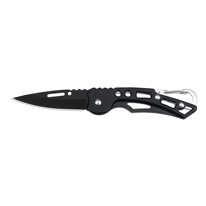 Cross-border e-commerce bestseller: Colorful folding knife, stainless steel portable keychain pendant, multi-functional knife undefined