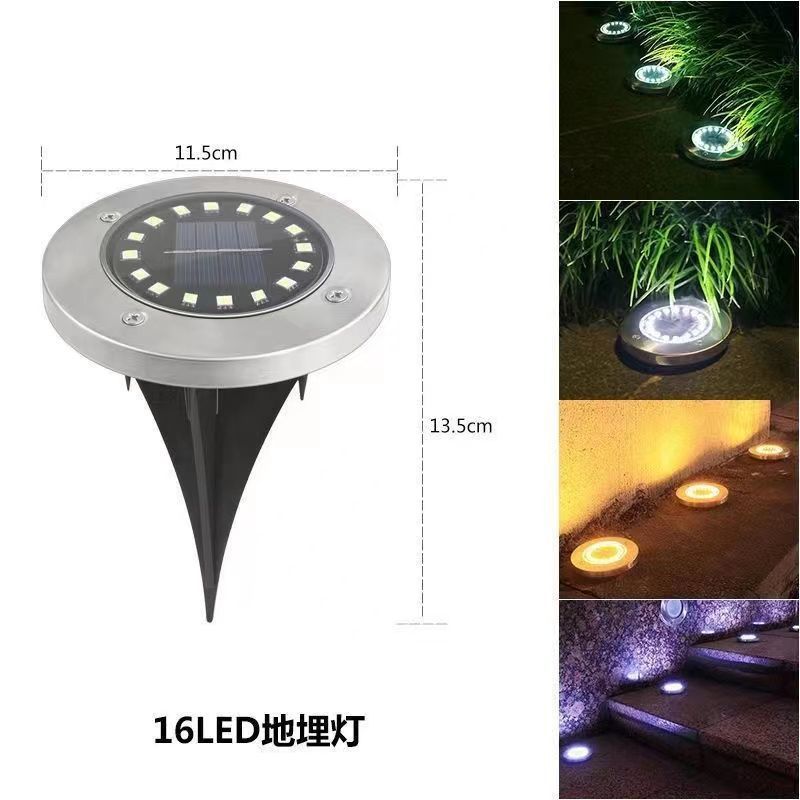 Direct-sale hot sales of ground lights, lawn lights, floor lights, waterproof outdoor villa landscape lights, home garden ground plug lights, cross-border sales Application Scenario