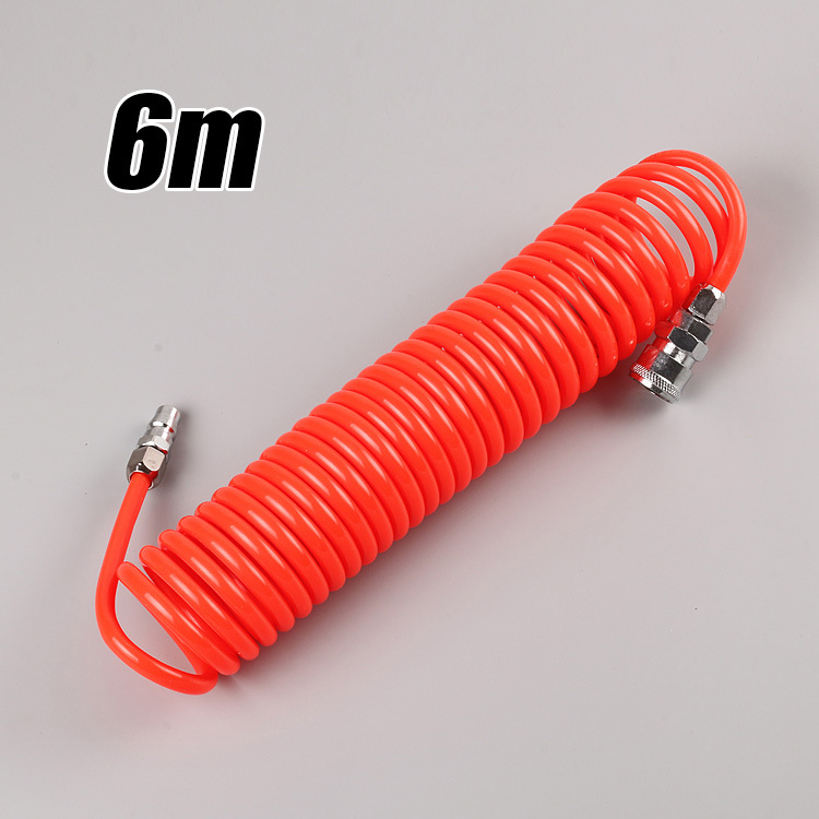 Spring tube telescopic tube, air compressor air pipe, air pump parts, high-quality pneumatic tool parts direct sales and wholesale undefined