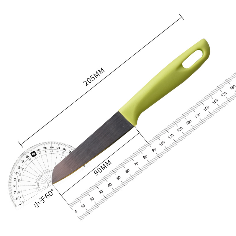 Wholesale of fruit knives, household stainless steel fruit peelers, kitchen fruit and vegetable slicers, fruit peel knives, Yangjiang knives Item Picture