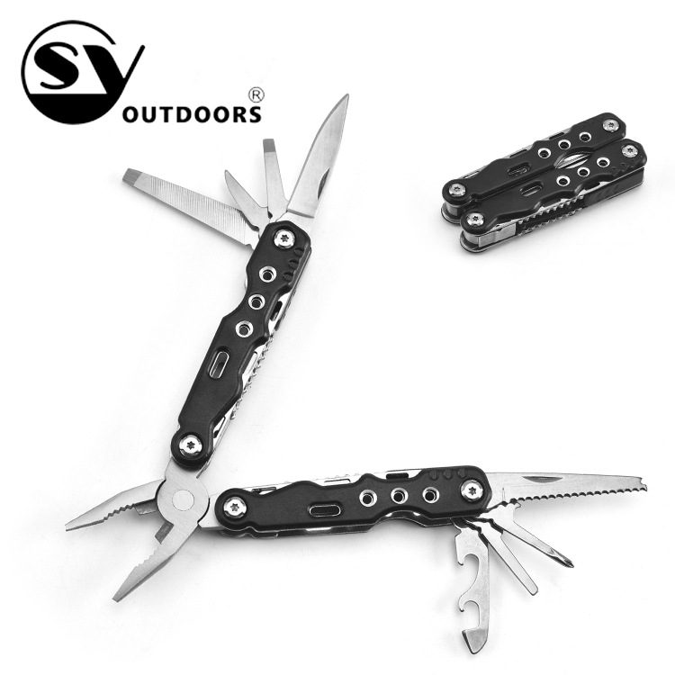Wholesale pliers, stainless steel multi-functional pliers, outdoor tool pliers, self-defense multi-purpose knife pliers, portable folding pliers full figure