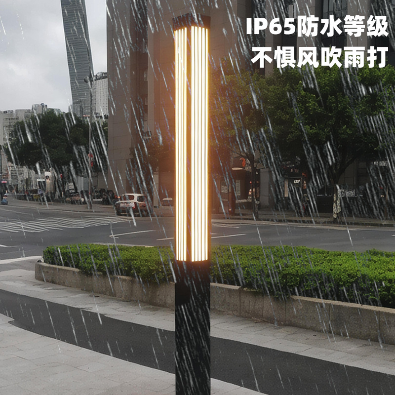 Courtyard lights, outdoor led landscape lights, 3-meter and 4-meter square lamp posts, garden square, villa community, road lamp manufacturers details Picture