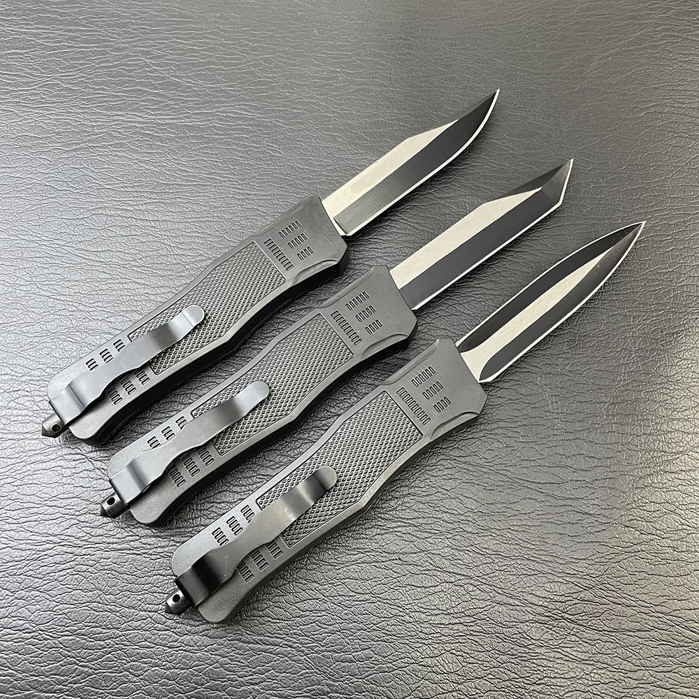 The multi-functional straight knife, outdoor folding knife, wilderness survival self-defense knife and portable tactical knife of the Toothed Dragon details Picture