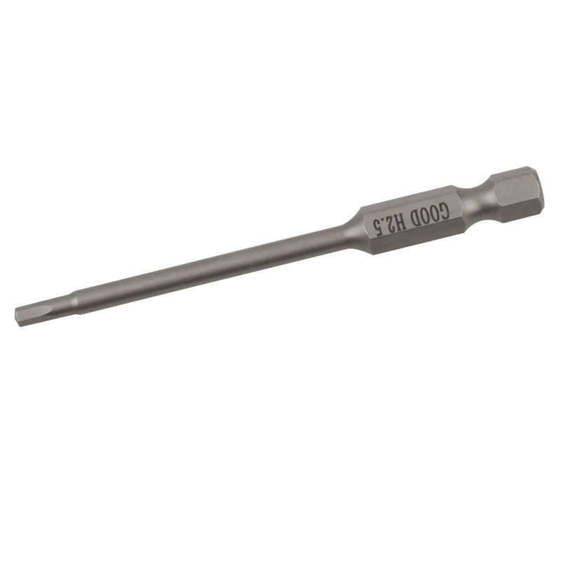 GOOD SH1/4*75*3.5*50*H2.5 hexagon socket imported S2 steel air screwdriver bit Item Picture