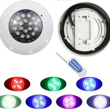led swimming pool light underwater light AC12V waterproof wall-mounted underwater light indoor and outdoor swimming pool hot spring SPA waterproof spotlight details Picture