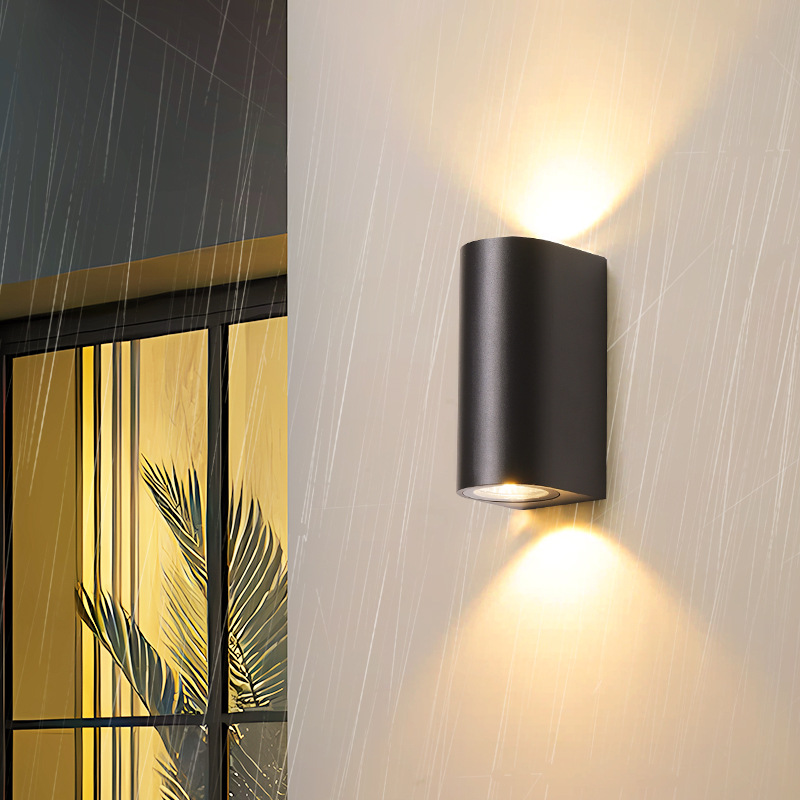 Modern and simple outdoor waterproof led wall lamps, hotel creative corridors, staircases, corridors, living rooms, bedside wall lamps, bedrooms details Picture