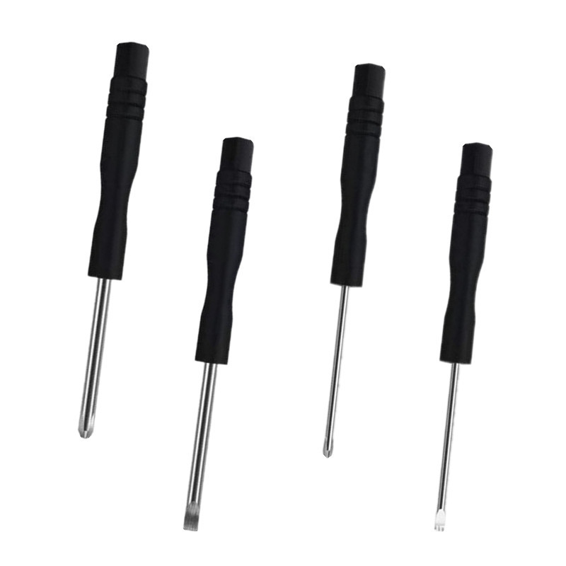 Small screwdriver 1.5/2.0/3.0/4.0 Cross-shaped flat-head mini screwdriver 3mm 2mm toy screwdriver Specification drawing