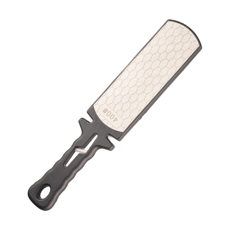 The manufacturer's 400-mesh diamond sand kitchen knife whetstone is a magic tool for household kitchen multi-functional knives and diamond knife sharpeners Item Picture