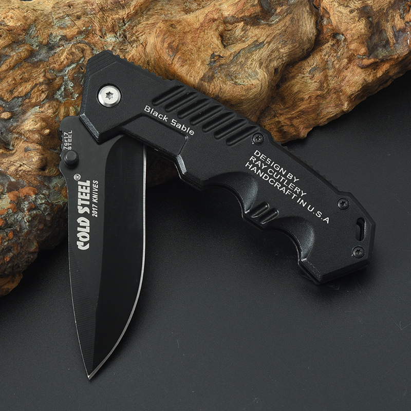 Yangjiang portable multi-functional outdoor knife, high-hardness camping survival knife, mini high-density knife Specification drawing
