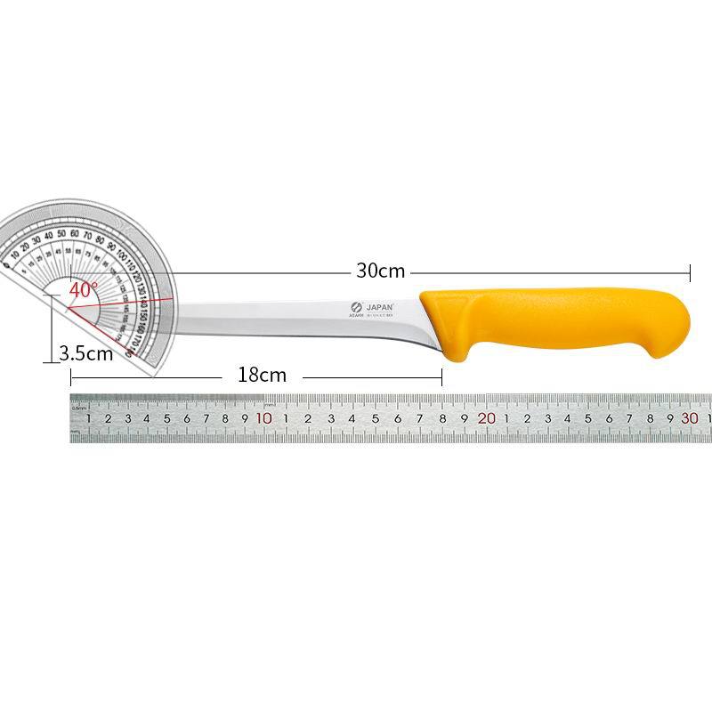 Stainless steel boning knife, meat cutting knife, special meat shaving knife for slaughtering pigs and sheep, sharp meat cutting knife, wholesale in stock Item Picture
