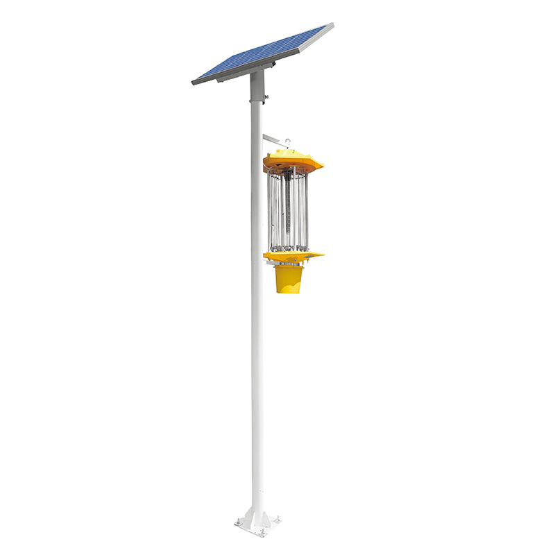 Electric shock-type solar insecticidal lamp, outdoor LED mosquito killer lamp, orchard and tea garden agricultural intelligent control insecticidal lamp Item Picture