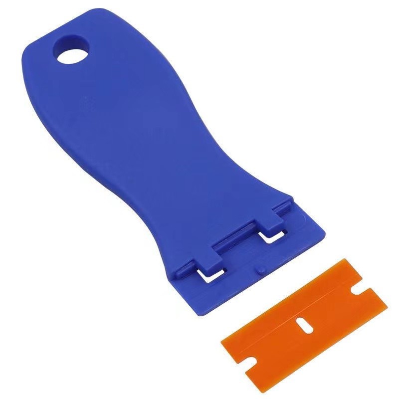 Mobile phone screen glue removal small shovel, blue scraper, portable multi-functional glass cleaning and film smoothing, supplied by the manufacturer Item Picture