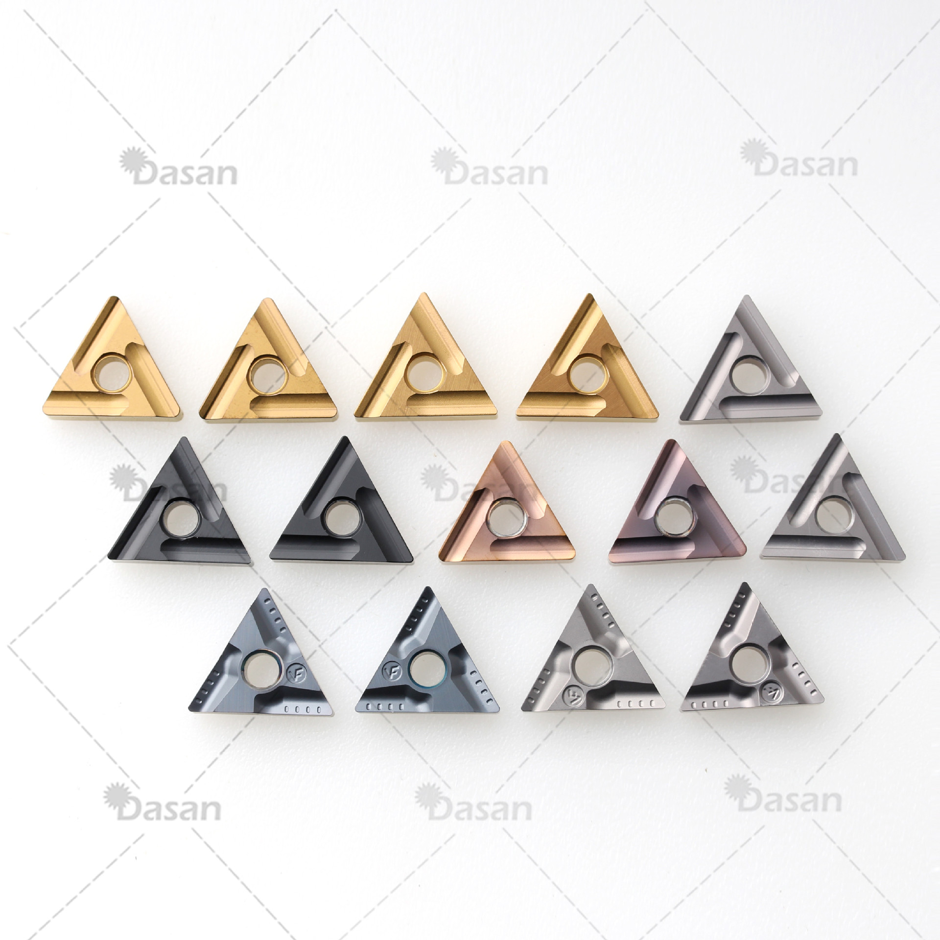 Wholesale of cross-border TNMG160404R-S LF6018R-VF slotted CNC cylindrical turning inserts and triangular inserts Specification drawing
