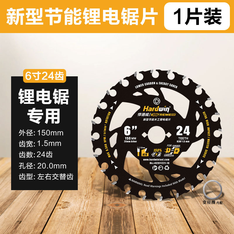Handaway woodworking special lithium battery saw blade, 4-inch and 5-inch teeth, new type of thin circular saw blade, wood cutting saw blade undefined